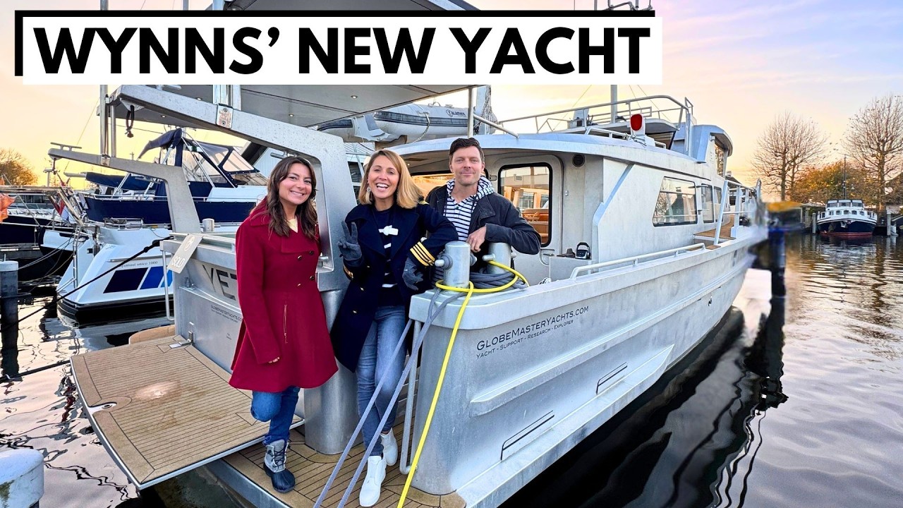 CELEBRITY YACHT-HOME 🤩 2023 GlobeMaster 50 LRX Дальний яхтенный тур