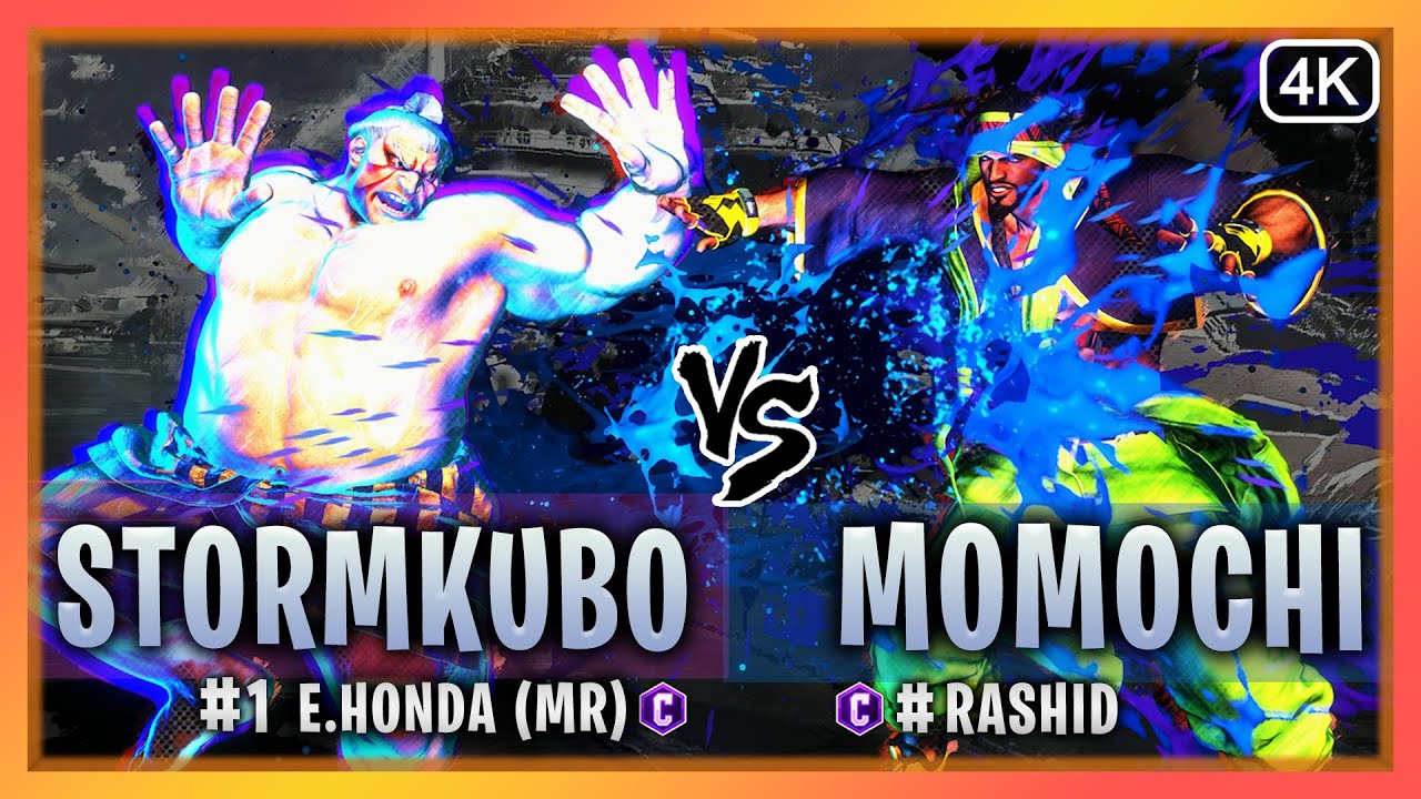SF6 ▰  E.Honda (Stormkubo) Vs. Rashid (Momochi)『Street Fighter 6』
