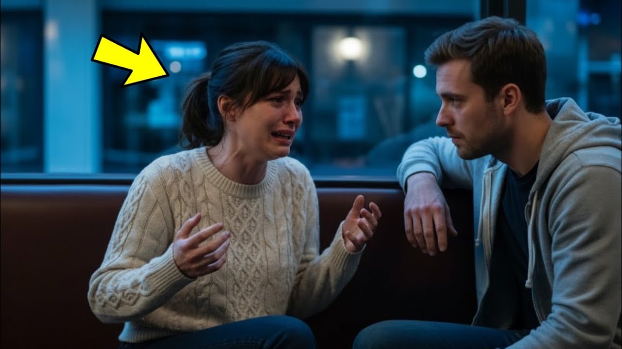 She Was Crying Alone in a Café — He Sat Down and Said the 4 Words That Broke Her Wide Open