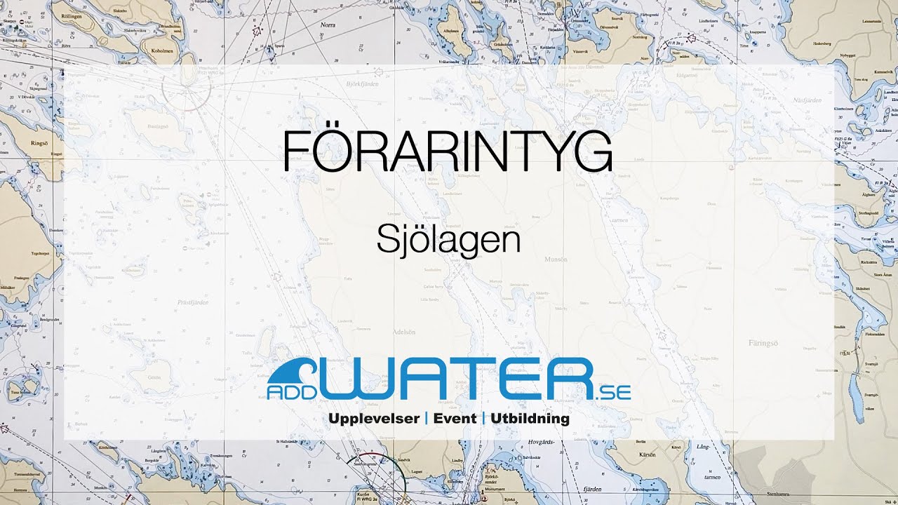 Förarintyg - Sjölagen