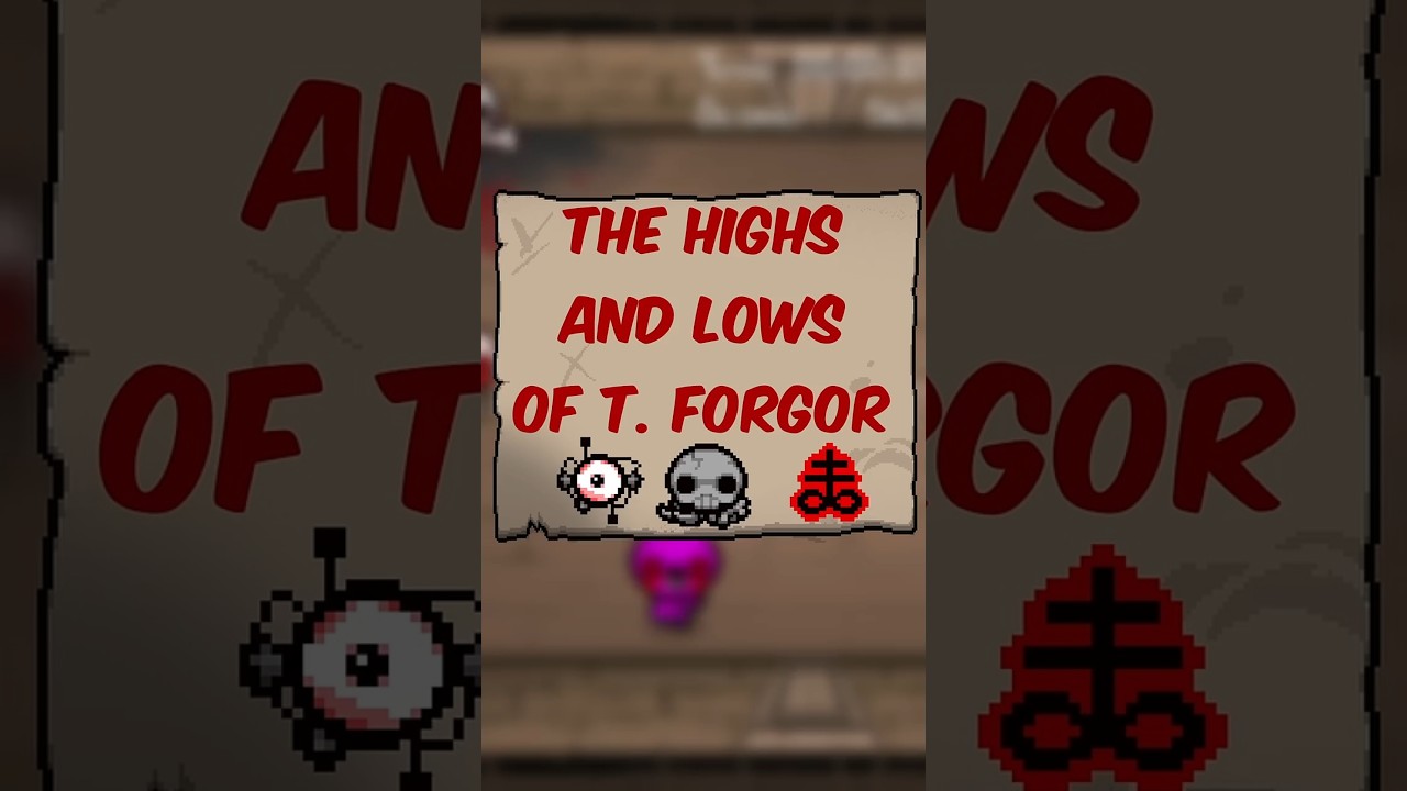 The Highs and Lows of Tainted Forgotten #tboi #thebindingofisaac #tips #tipsandtricks #gaming #gamer