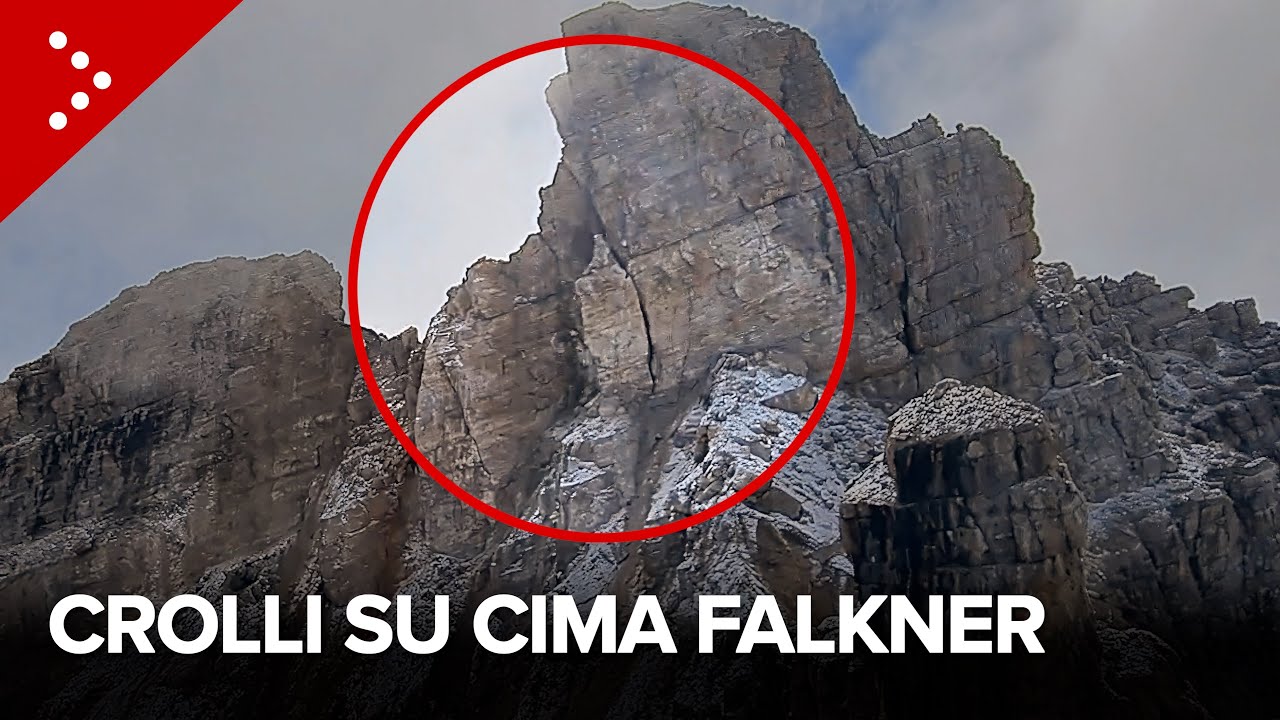 Crolli su cima Falkner nelle Dolomiti di Brenta, sentieri chiusi: parlano gli esperti
