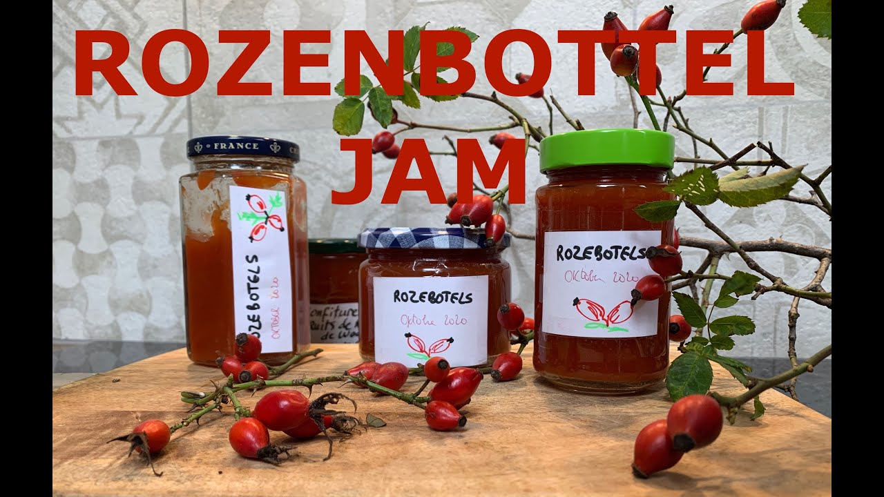 Marc Forno - Van het BOS naar je BORD - 18 Rozenbottel Jam