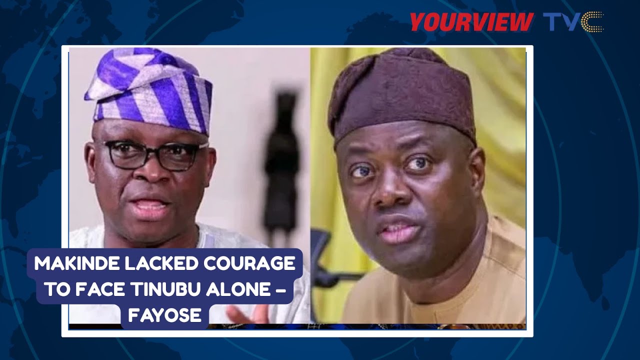 Makinde lacked courage to face Tinubu alone – Fayose