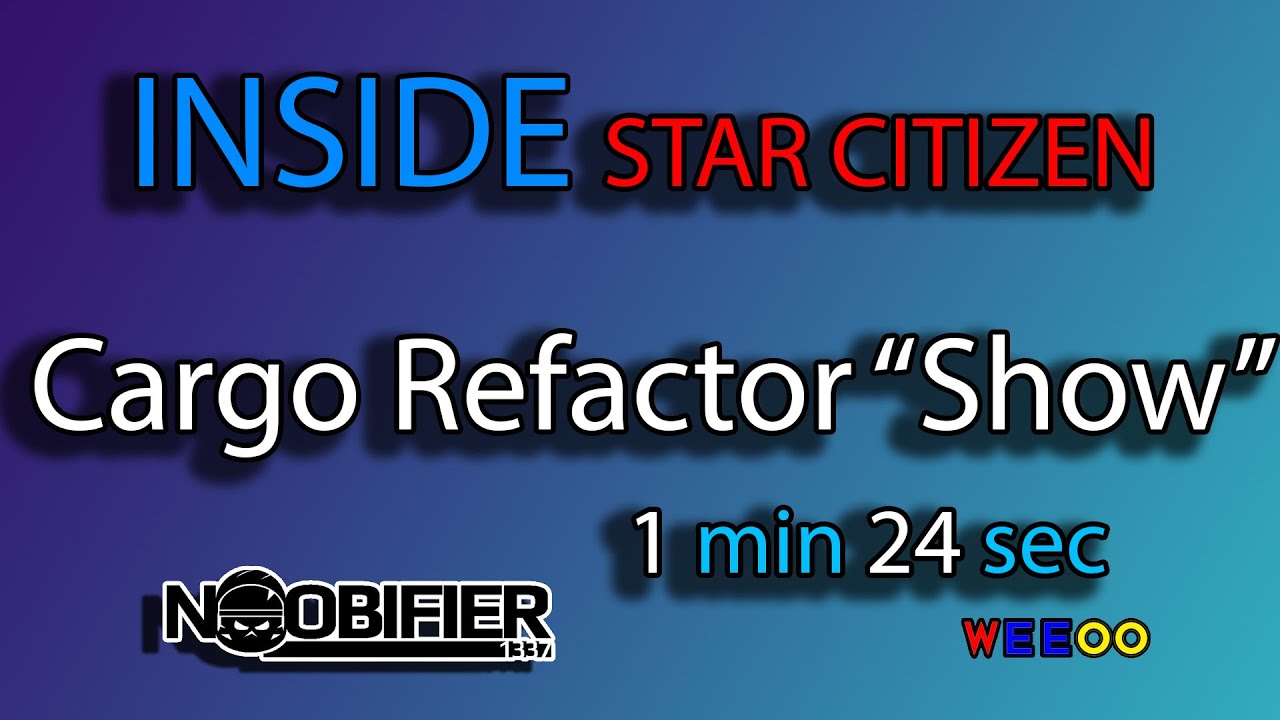 Inside Cargo Refactor Show in 1min 24sec