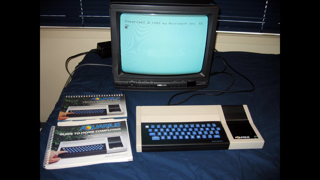 The Mattel Aquarius (as seen in Terry Stewart's computer collection)