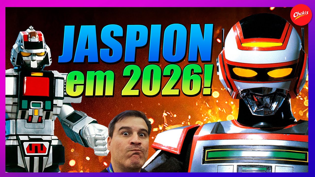 CONFIRMADO! JASPION ESTREIA EM 2026!