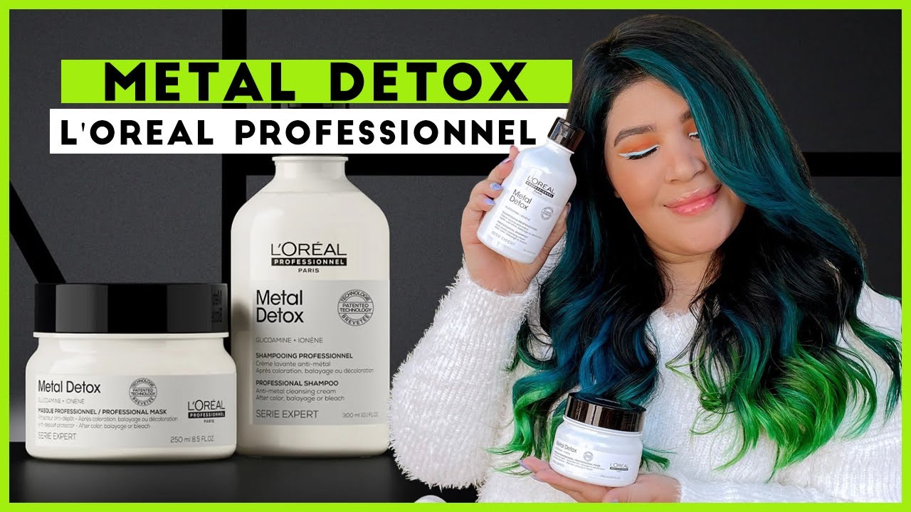 🤍METAL DETOX L’Oréal Professionnel neutraliza os metais [87% menos risco de quebra]