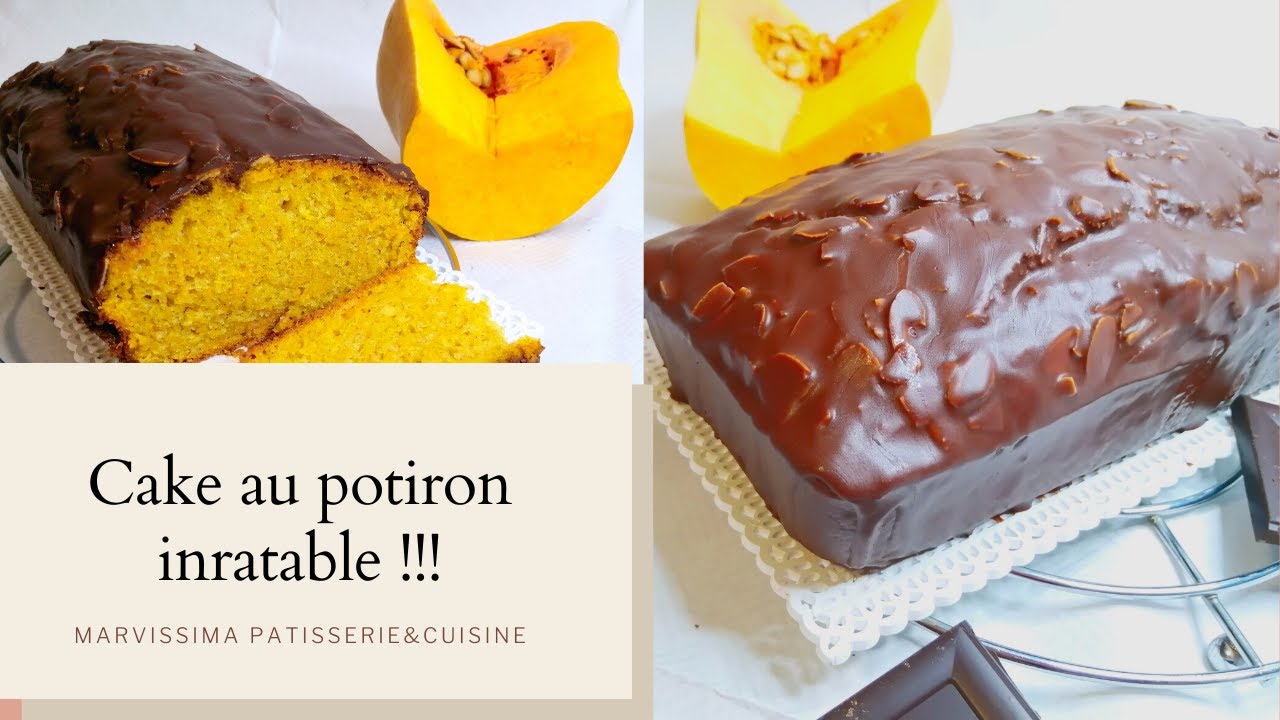 CAKE AU POTIRON INRATABLE !!! (decouvrez un nouvel ingredient en patisserie)