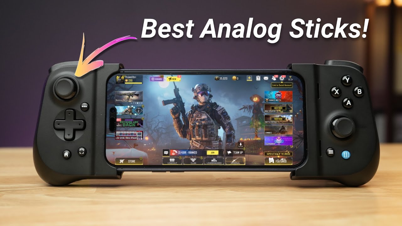 Этот игровой контроллер для iPhone работает с чехлами!