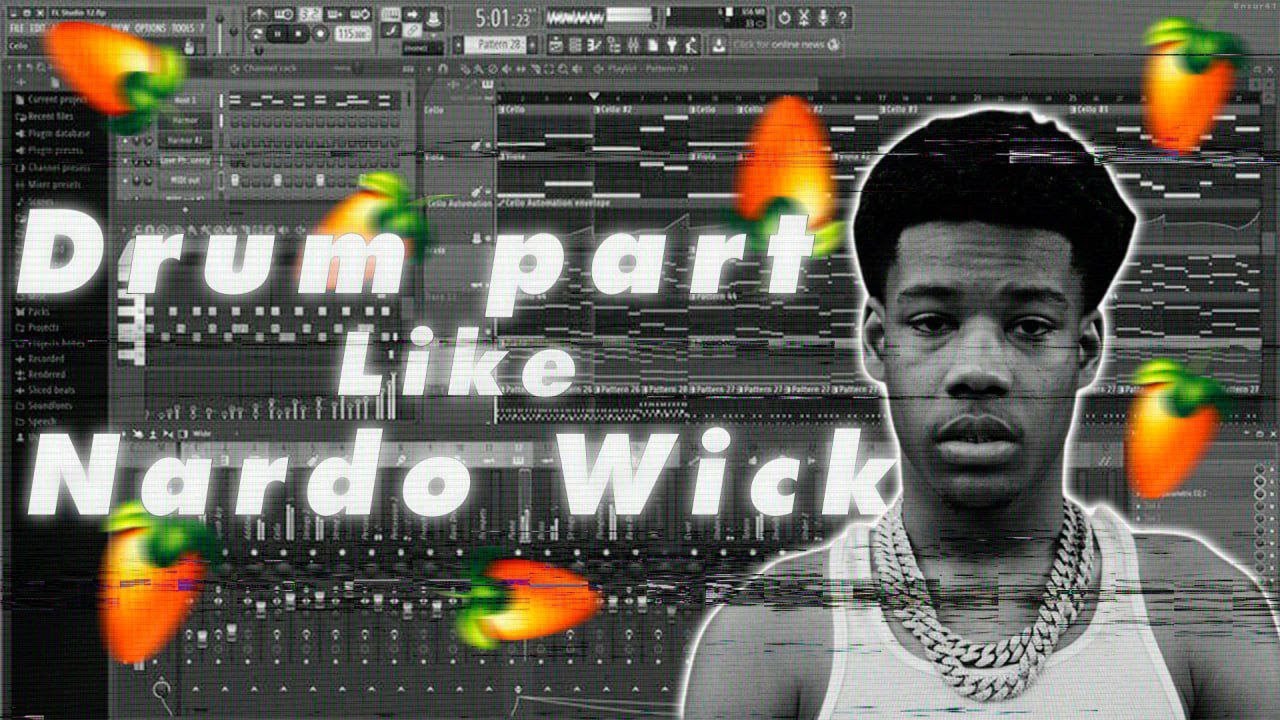 How to make drum part like Nardo Wick tutorial Fl Studio 2023