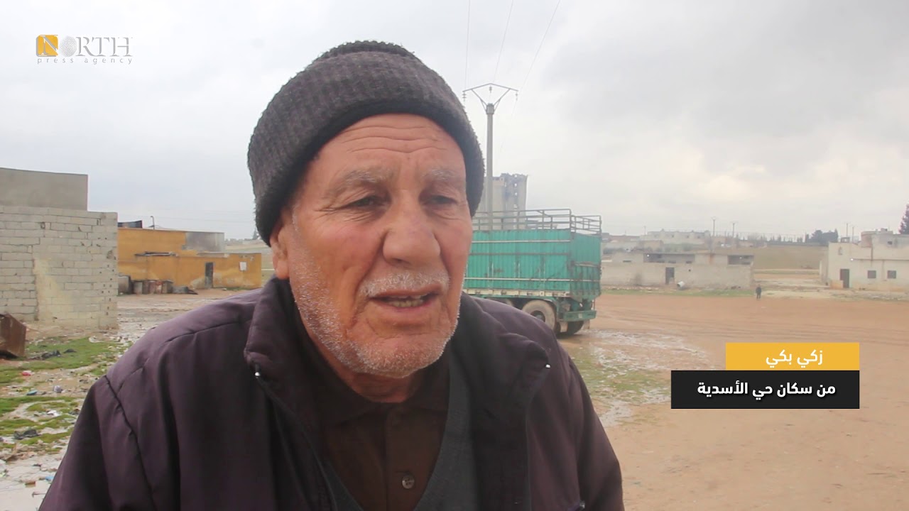 سكان في حي الأسدية يشتكون من رداءة شوارع الحي  نورث برس