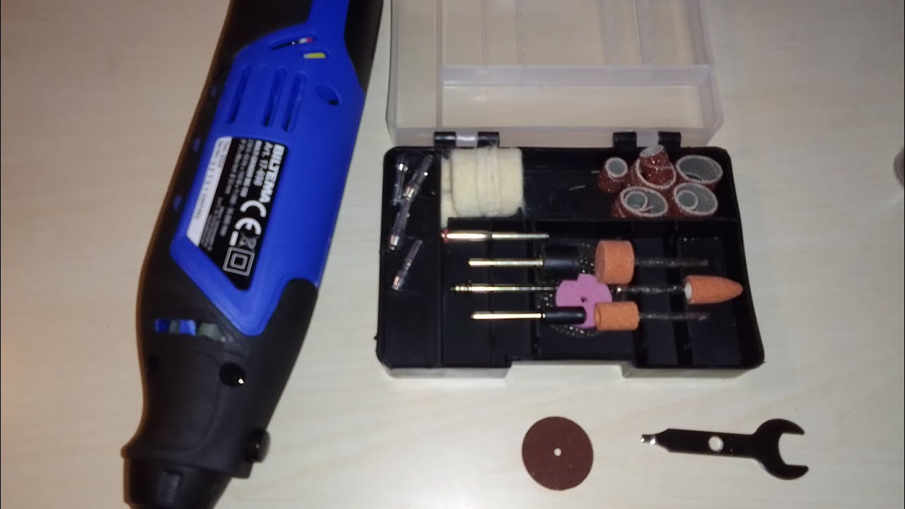 Mini slipemaskin fra Biltema