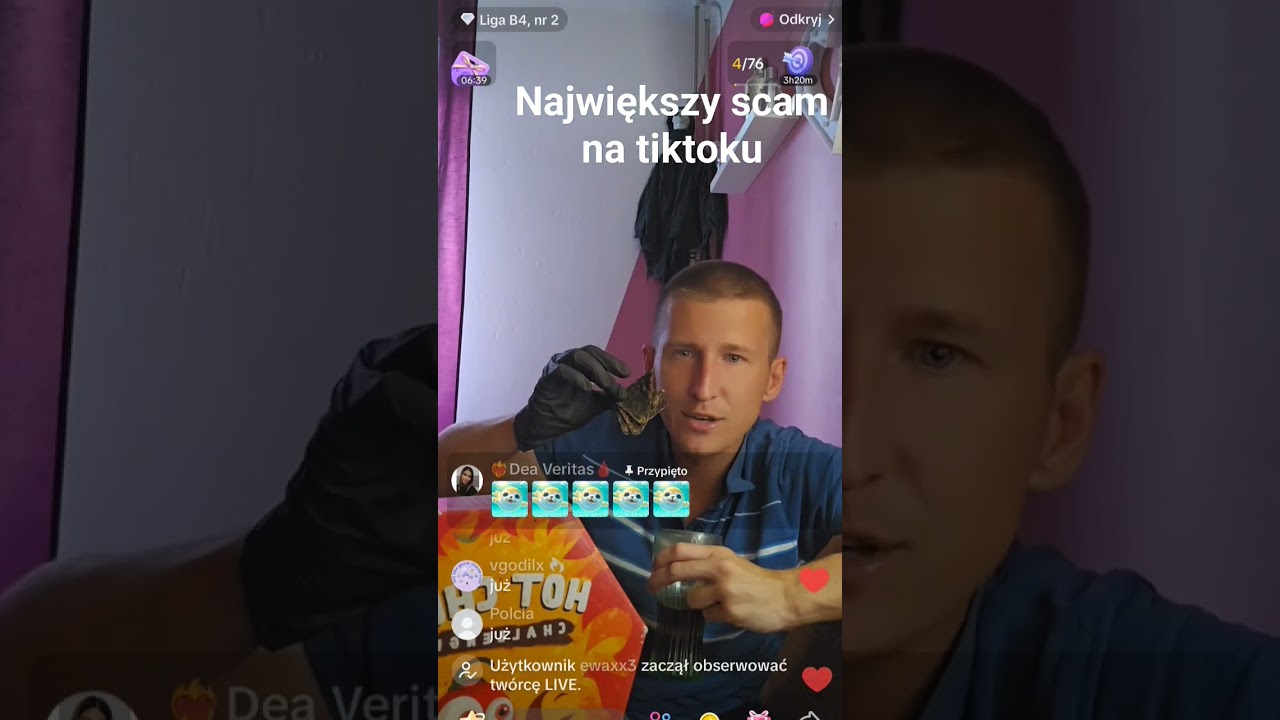 seb4 największy scammer na tiktoku xD