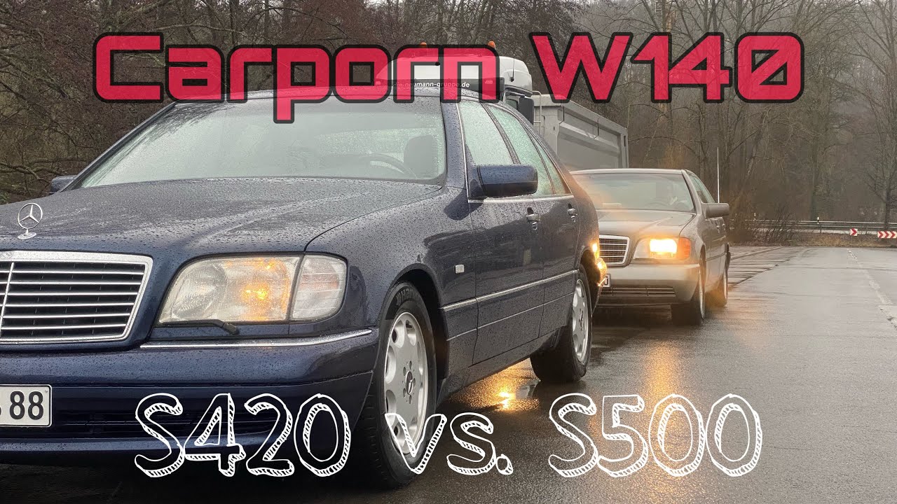 Mercedes W140 Double Time Carporn | S420 vs. S500