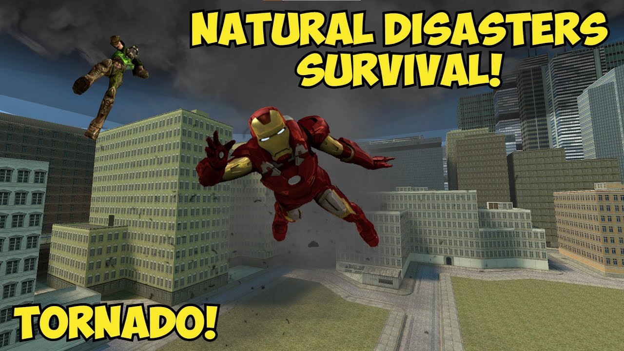 NEVOLJE U GRADU! - Garry's mod Natural Disasters Survival