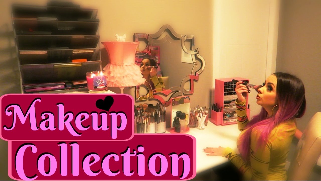 My Makeup Collection & Set Up!!!