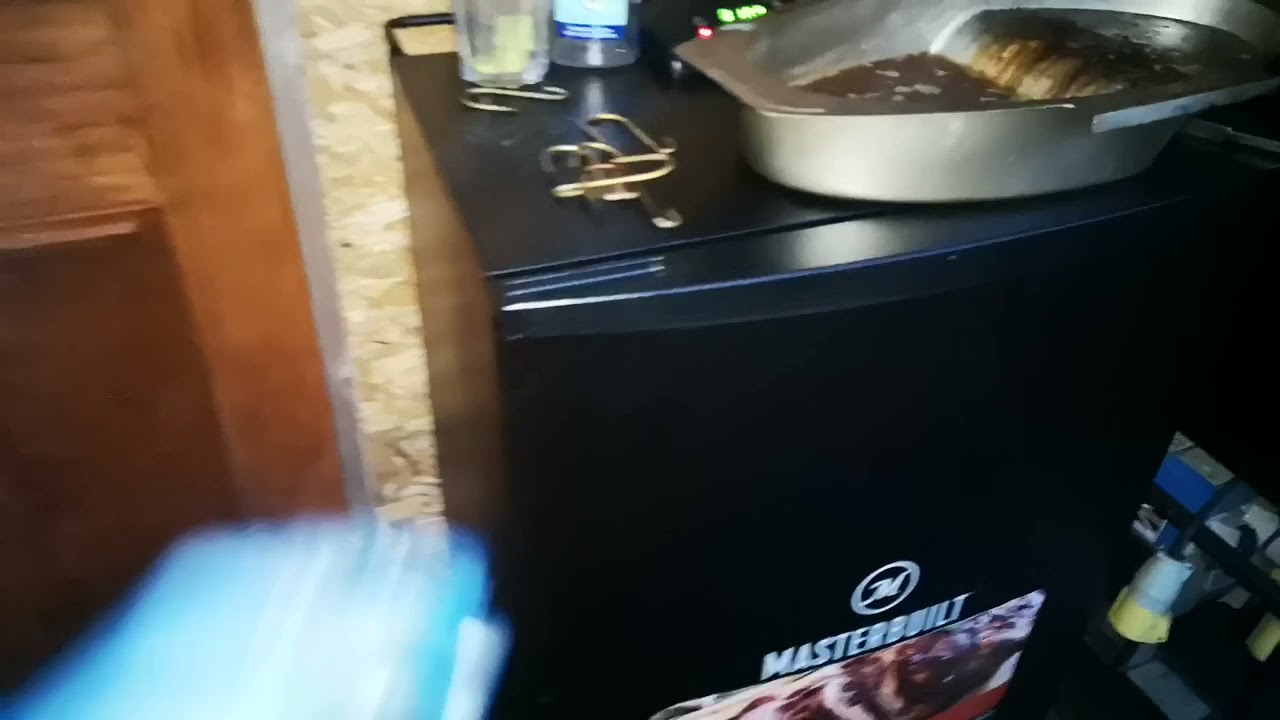 Masterbuilt 140B - pierwsze wędzenie