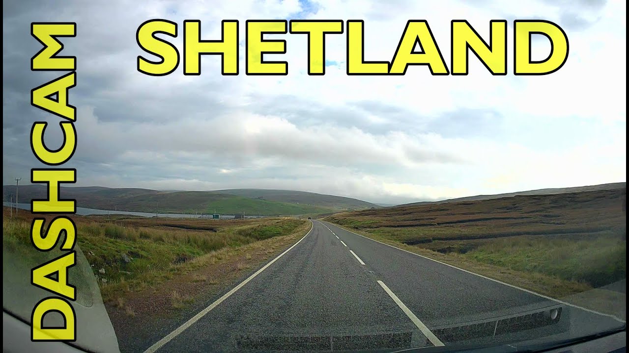 Halfway House to Hamars Ness - Driving in the Shetland Islands
