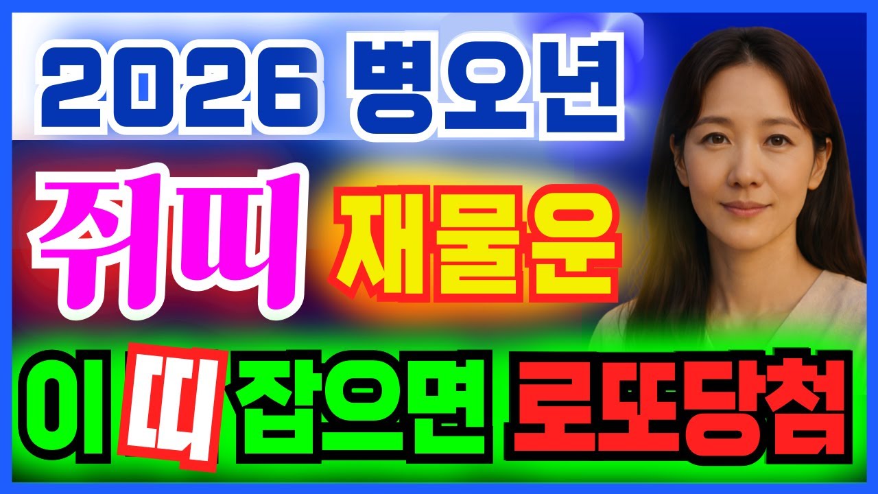 쥐띠! 살고 싶으면 이 띠를 꼭 잡으세요! 횡재수, 건강운, 직장운 퍼 줄 귀인입니다! | 60년 경자생, 72년 임자생 모든 쥐띠 해당됩니다 | 쥐띠에게 찾아올 충격 반전! 사건