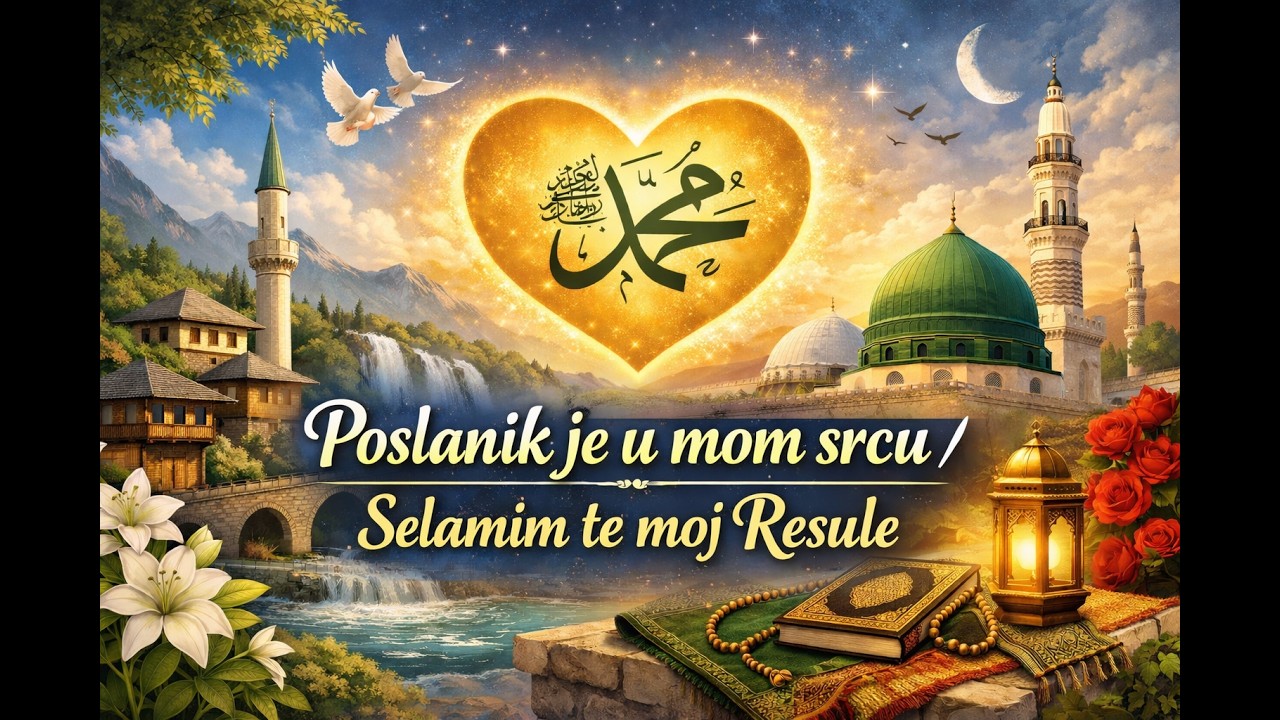 Poslanik je u mom srcu/ Selamim te moj Resule (dvije ilahije)