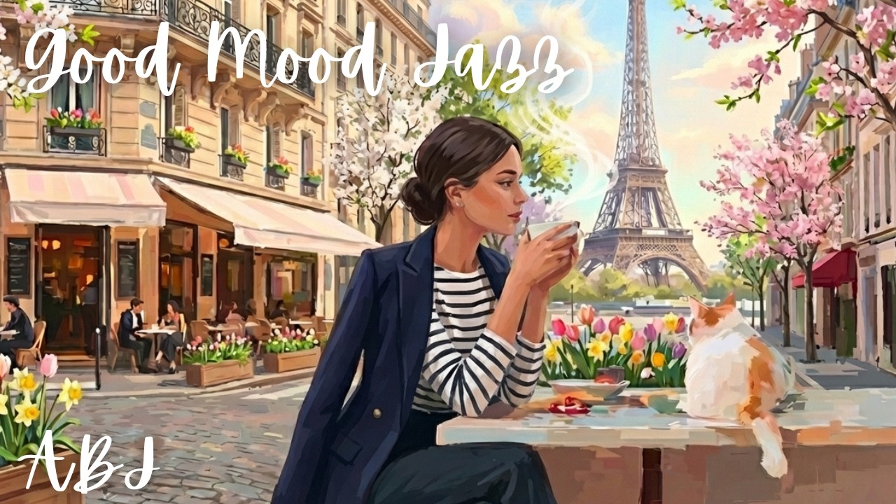 1940s Swing Jazz & Coffee☕Elegant French Cafe Vibes for Spring