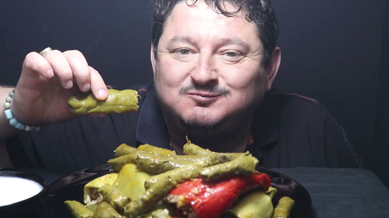 || ASMR MUKBANG || Irak   Dolma Şöleni Sarma #neromasmr