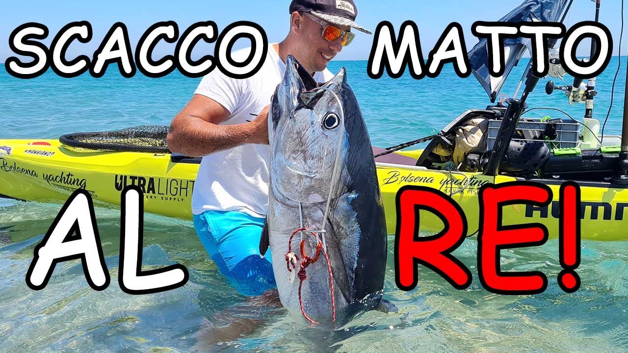 SCACCO MATTO AL RE! Tonno Rosso in verticale #redtuna #tonnorosso #kayakfishing