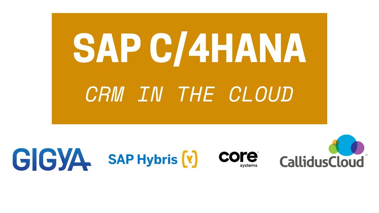 SAP CRM Cloud | Also known as SAP Customer Experience Solutions (CX)