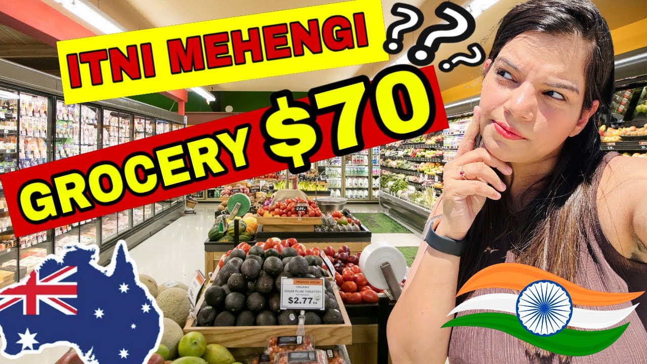 Australia Me Grocery Itni Mehengi? 😳 | India vs Australia Prices 🇦🇺 
