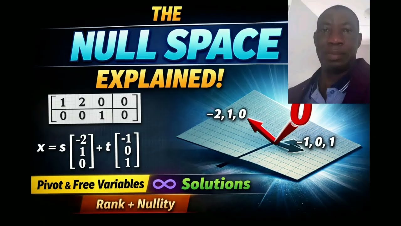The null space explained!!! 