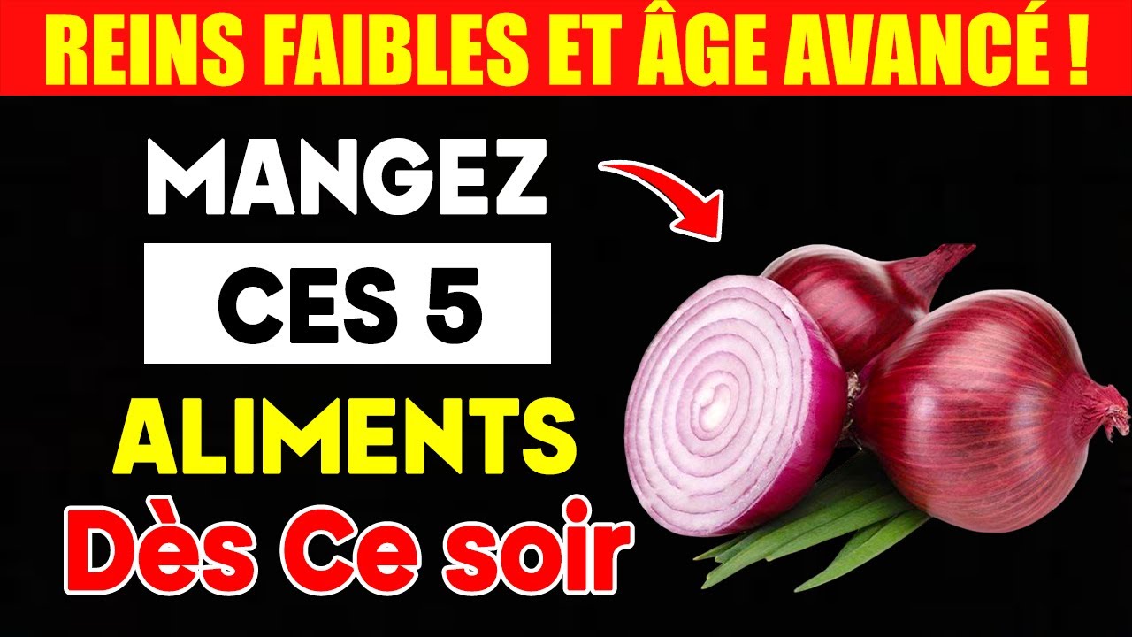 5 Légumes qui NETTOIENT vos Reins (et baissent la créatinine) !