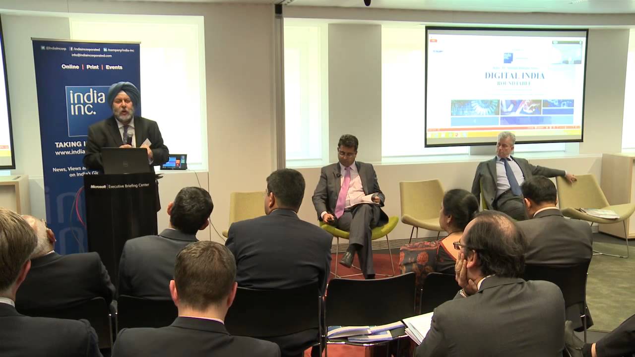 Digital India Roundtable: Keynote address - Manjeev Singh Puri Ambassador of India to EU