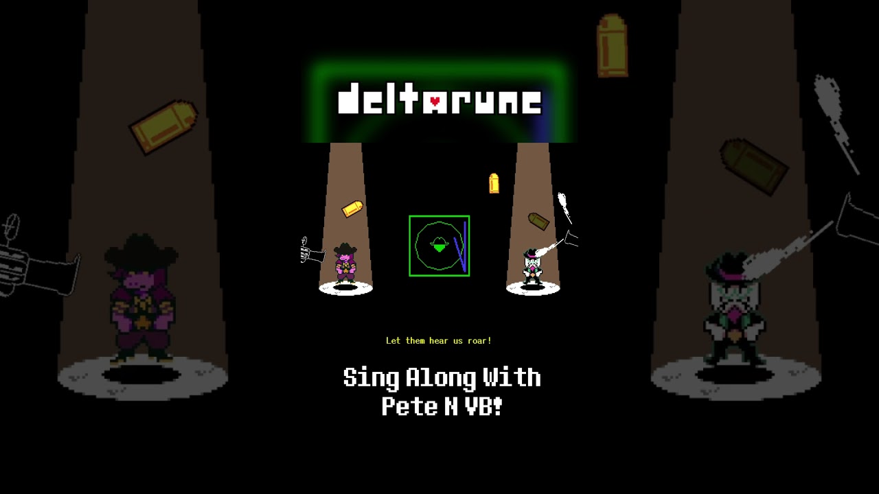 Deltarune Chapter 3 - Sing Along With Pete N VB! #deltarune #deltarunechapter3 #animation #fanart