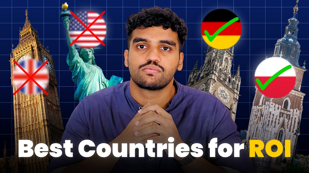 Top 5 Countries with the BEST ROI for Study Abroad in 2026/2027