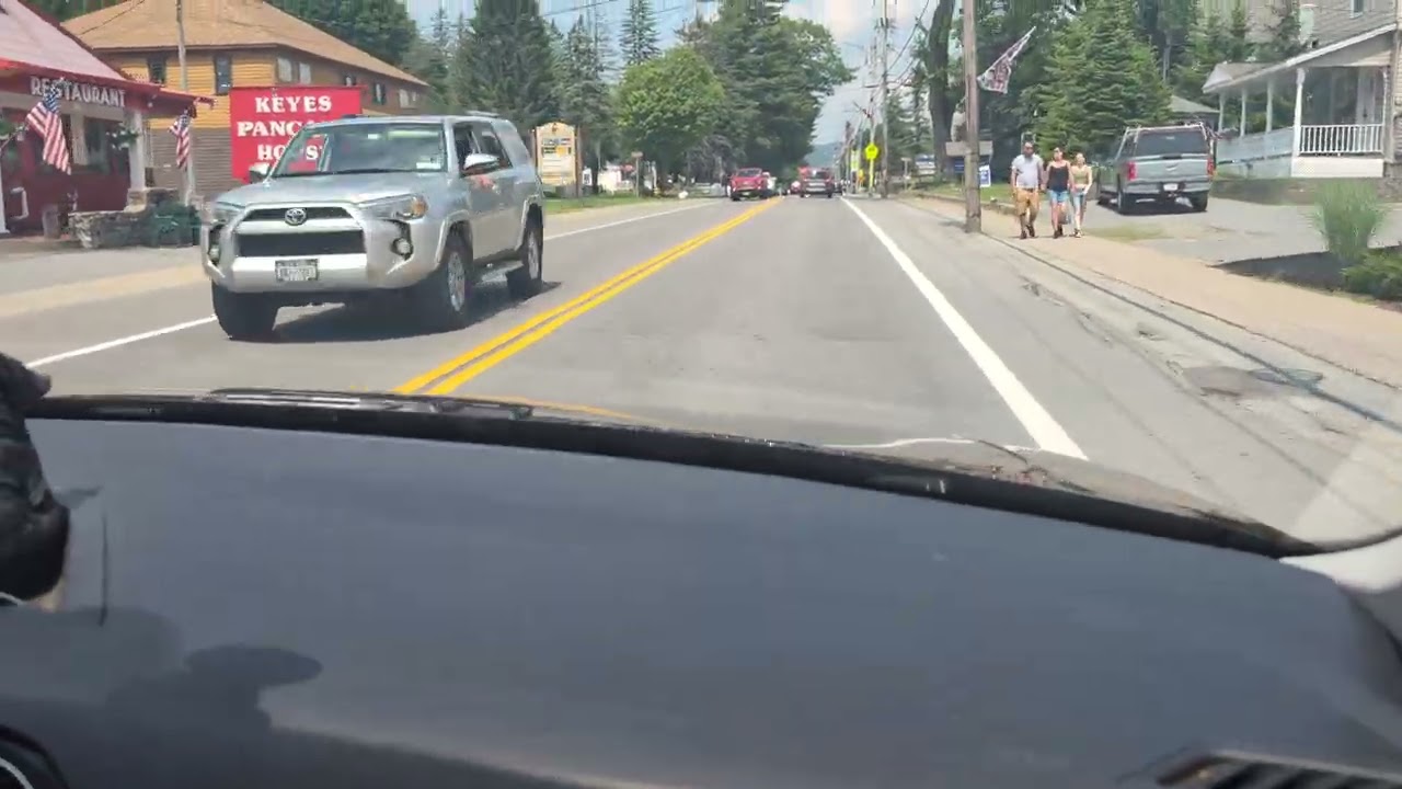 Old forge ny day before fourth July 