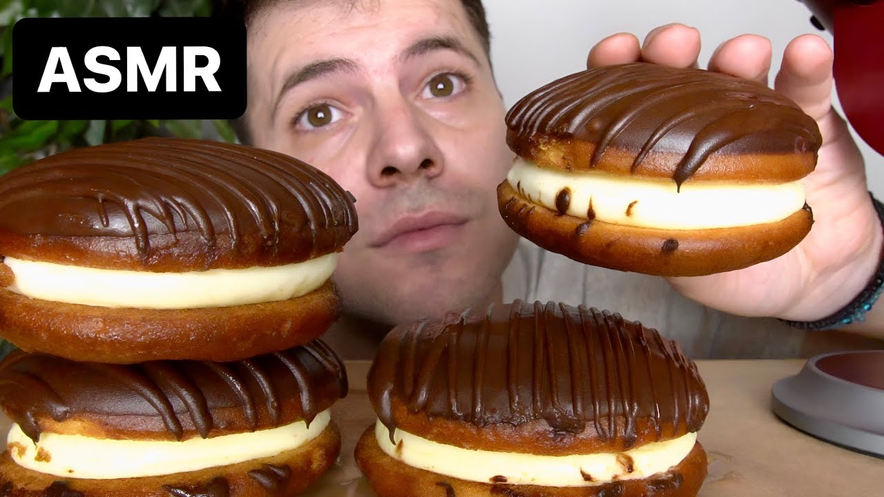 ASMR CHOCOLATE BURGERS MUKBANG 먹방 | BIG BITES | DESSERT | EATING SOUNDS