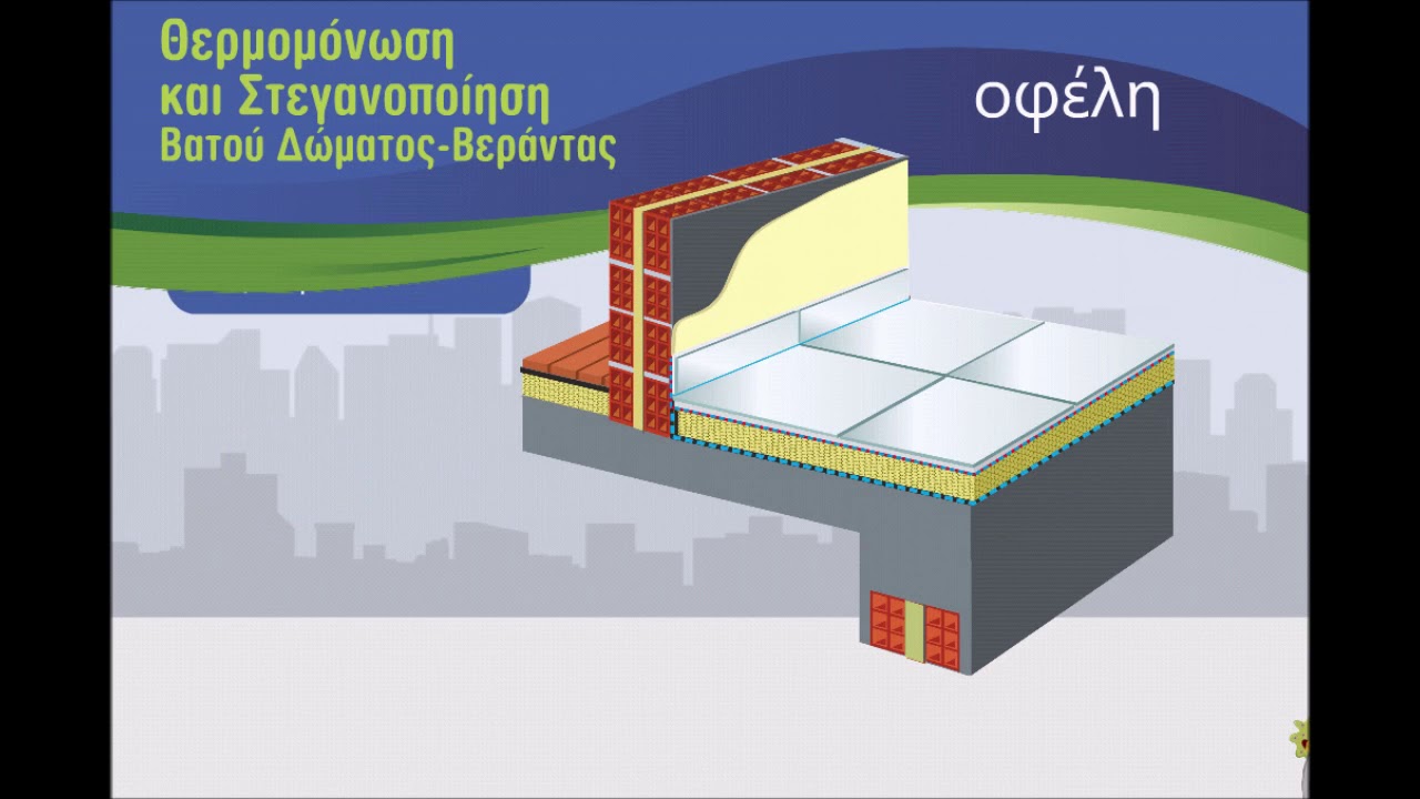 Θερμομόνωση και Στεγανοποίηση Βατού Δώματος ΒΕράντας