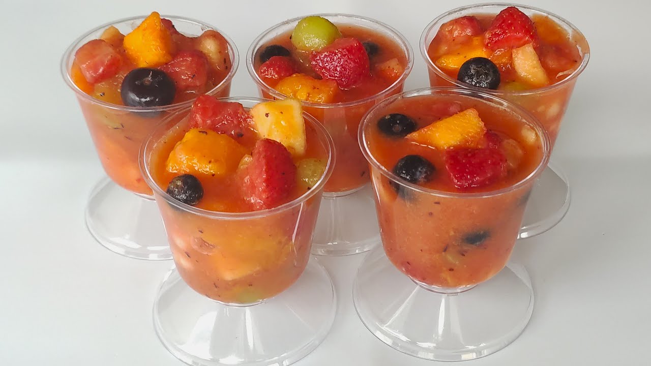 Ensalada de frutas frescas🍓  (facil y nutritivo)🍓🍒