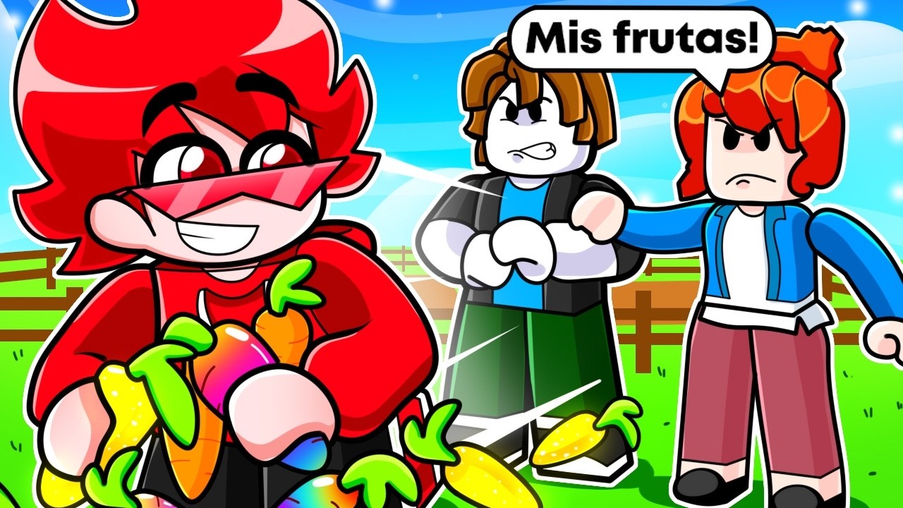 I stole ALL the PLANTS from GROW to GARDEN in ROBLOX