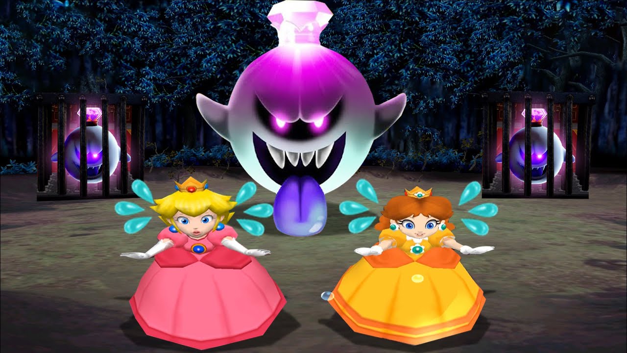 【マリオパーティ8+9】プリンセス対決！激闘 ピーチ姫  VS デイジー姫  (CPU最強 たつじん) 4K UHD (2160P)