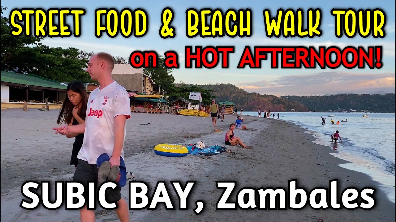SUBIC BAY, Philippines - STREET FOOD & BEACH TOUR in Subic, Zambales | BARRETTO & BALOY BEACH RESORT