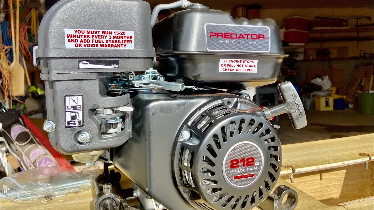 Predator 212 (or any Honda Clone) BREAK-IN Fast Version