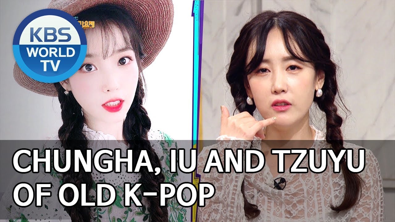 People say we are Chungha, IU and Tzuyu of old K-pop [Happy Together/2019.10.31]