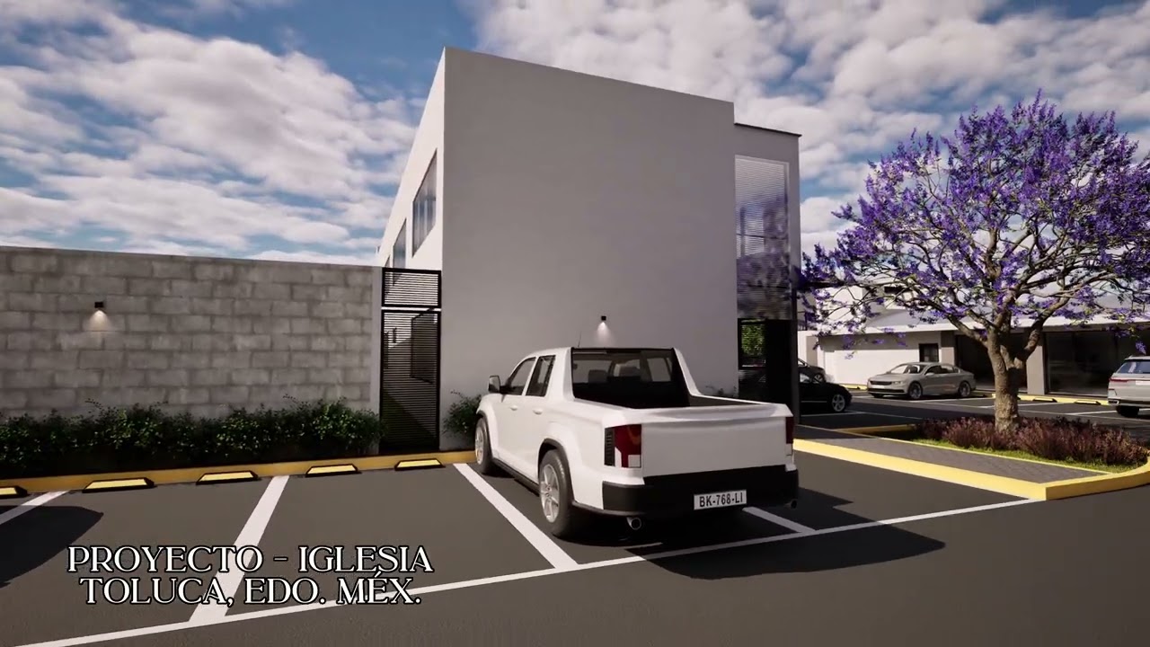 Proyecto completo: iglesia cristiana transformada en un espacio moderno