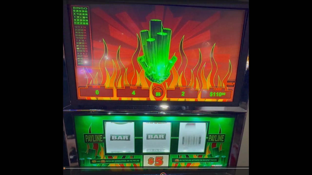 VGT 🍀🤑Slot Play- Emerald Fire- $5 Denom
