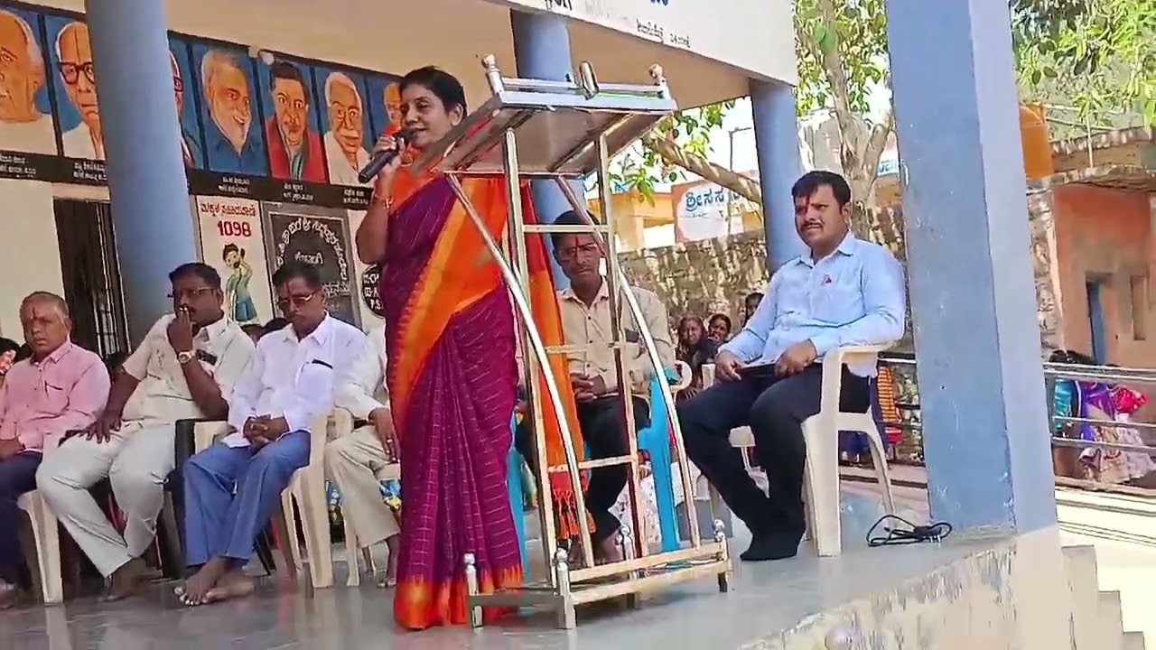 ಬೀಳ್ಕೊಡುಗೆ ಸಮಾರಂಭ ಕುರಿತು,.. ಮಕ್ಕಳನ್ನು ಉದ್ದೇಶಿಸಿ ಭಾಷಣ