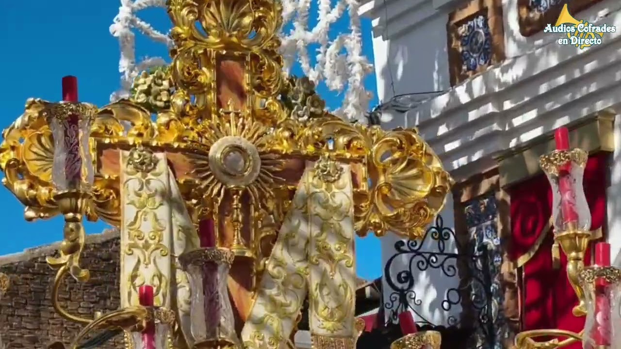 Salida San Cruz de Abajo de Paterna del Campo con la AM Virgen de los Reyes 2025