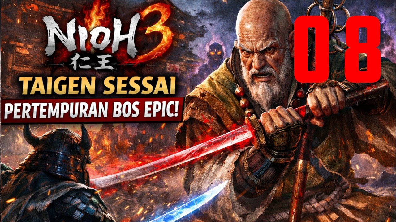 Taigen Sessai | Nioh 3 | Indonesia | Ayo Kita Main | Bagian 8