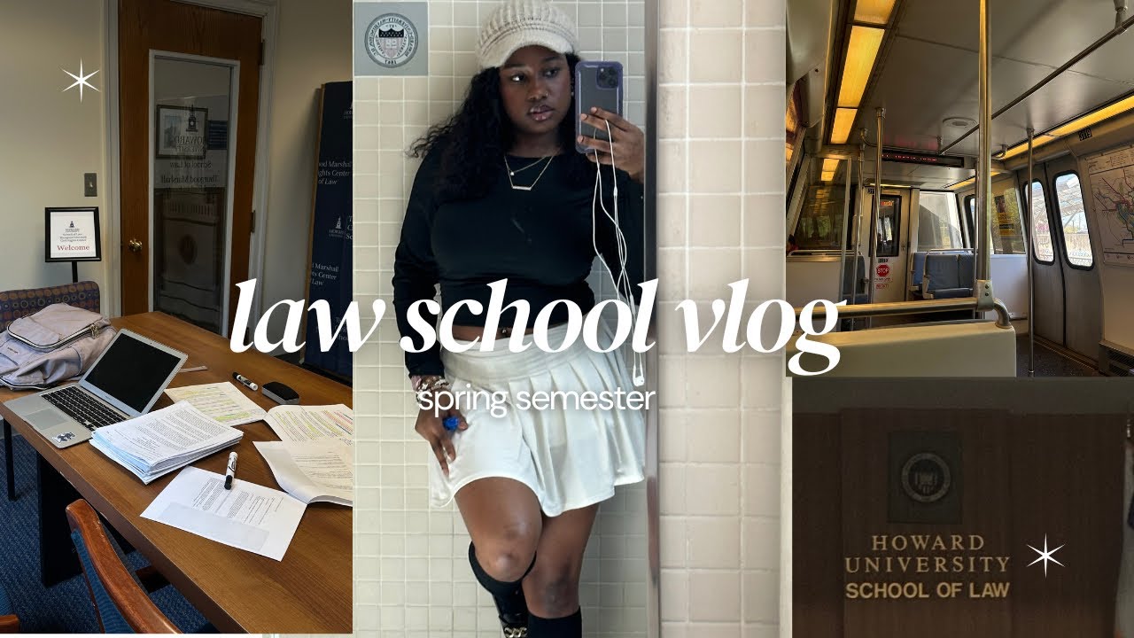 Law School Vlog: Start of a new semester, reacting to fall grades, grade anxiety, summer jobs
